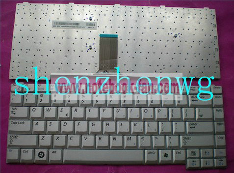 New for Samsung R40 R39 Series Laptop Silver UK Keyboard